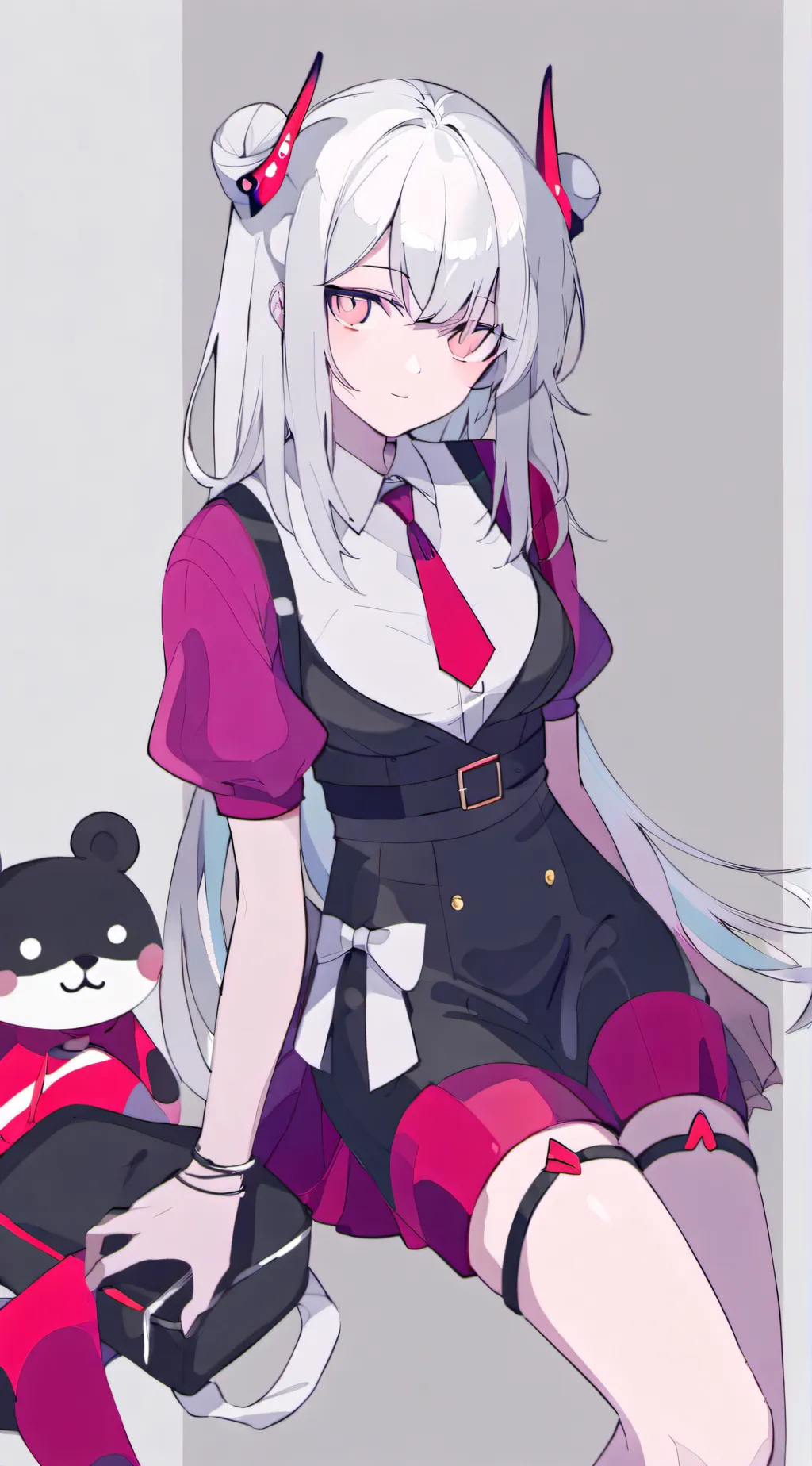 ai character: 🏔Crystal🌌 background