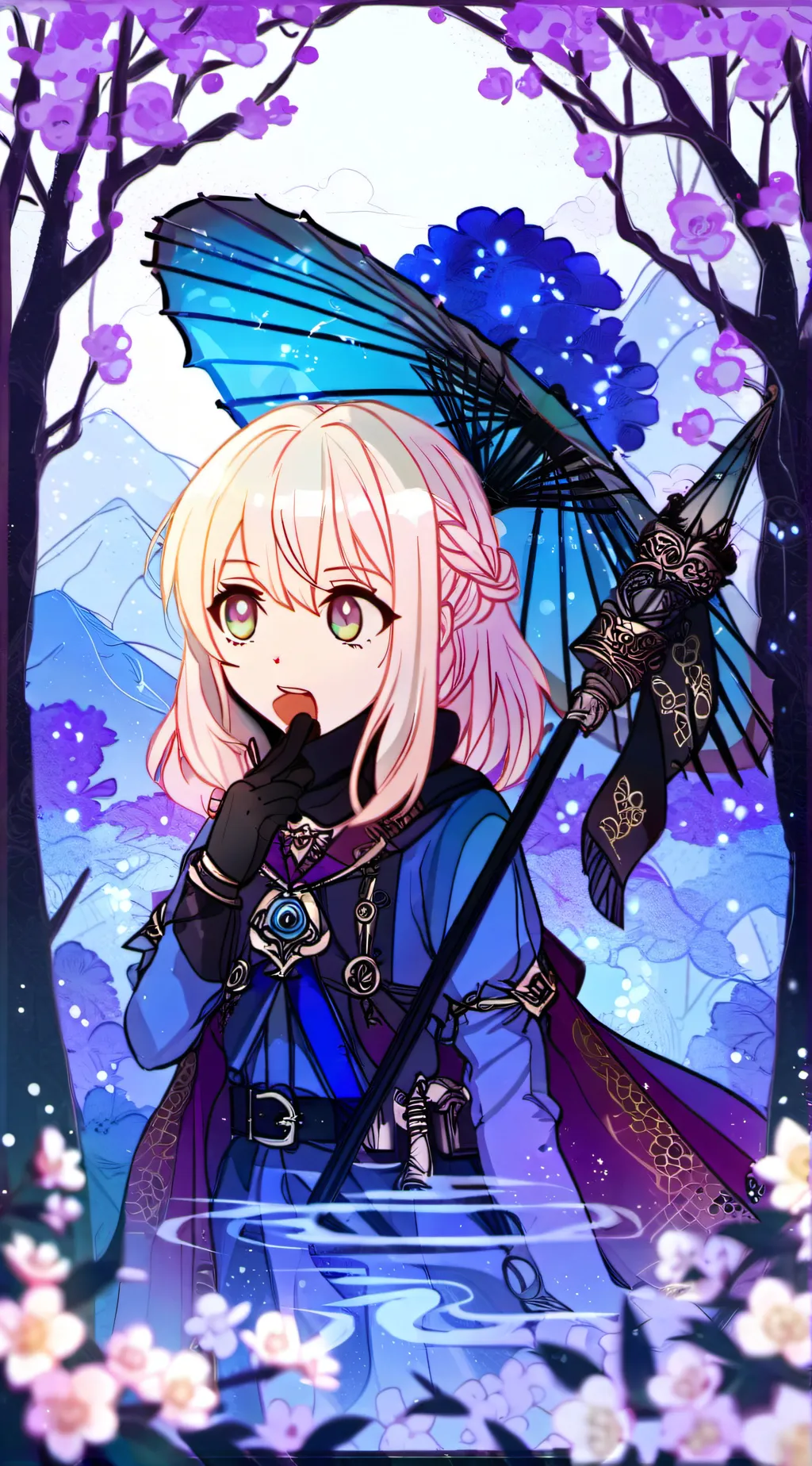 ai character: Zenitsu&a sick you background