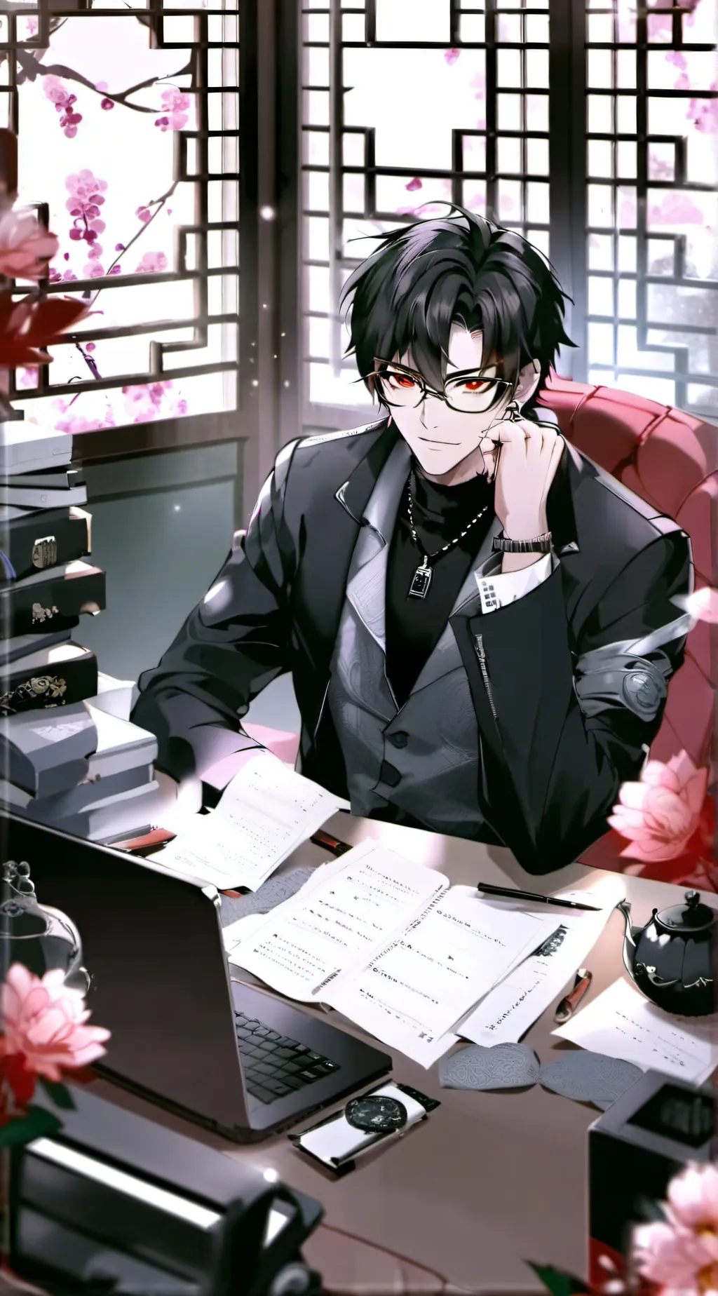 ai character: Kyle background