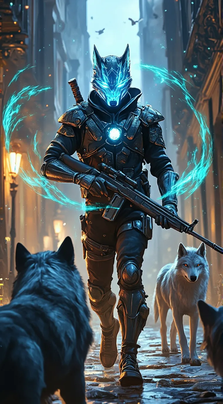ai character: Alexis 404 background
