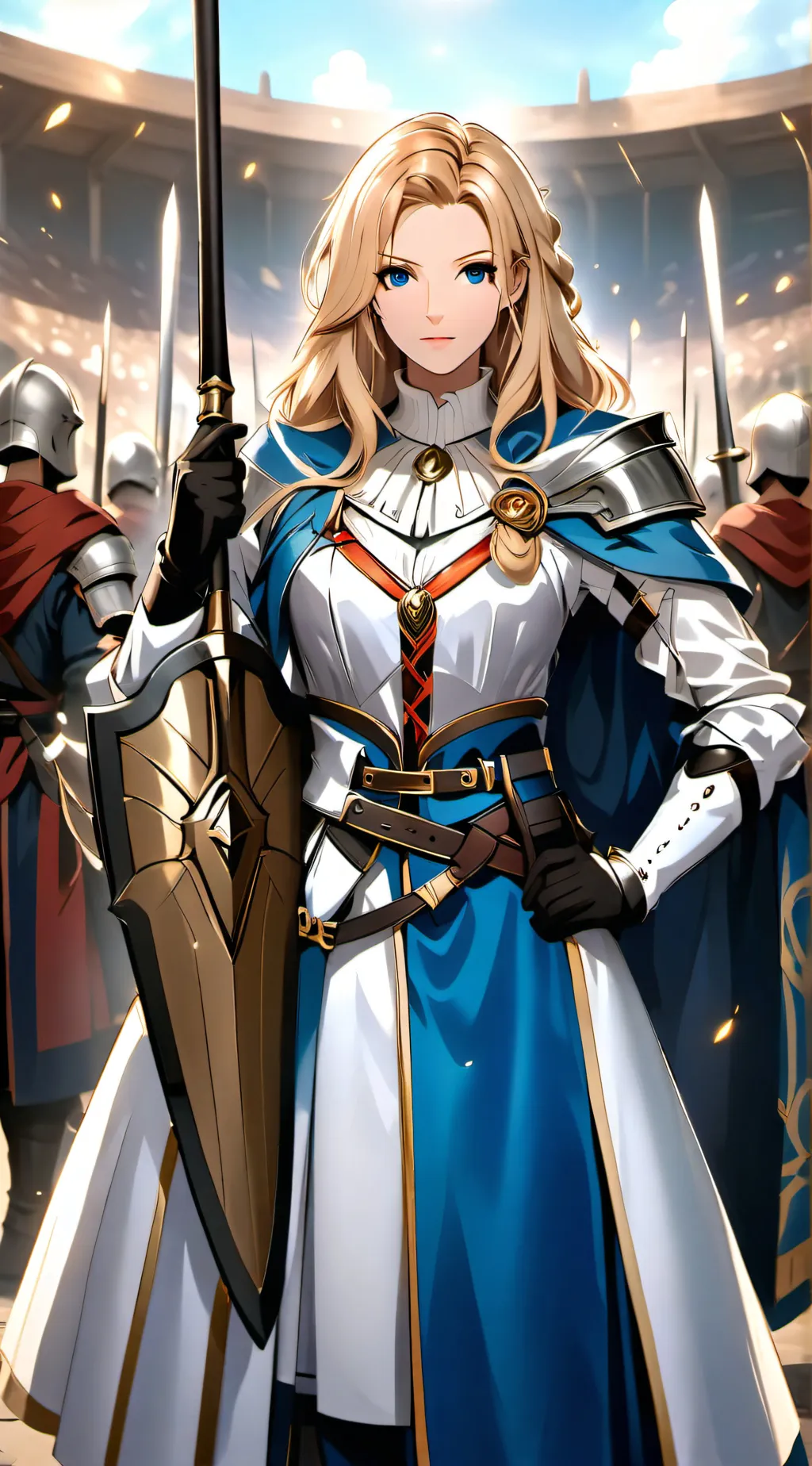ai character: Serena background