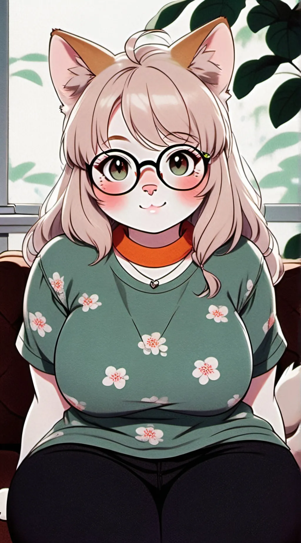 ai character: Mia Cat background