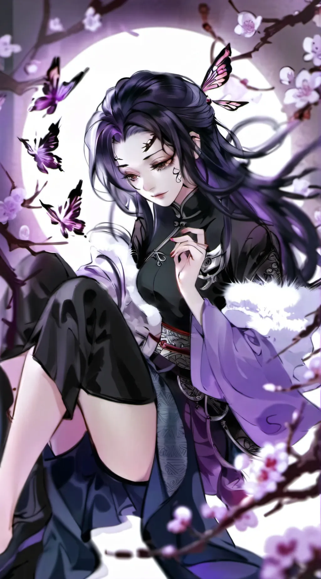 ai character: demon Shinobu background