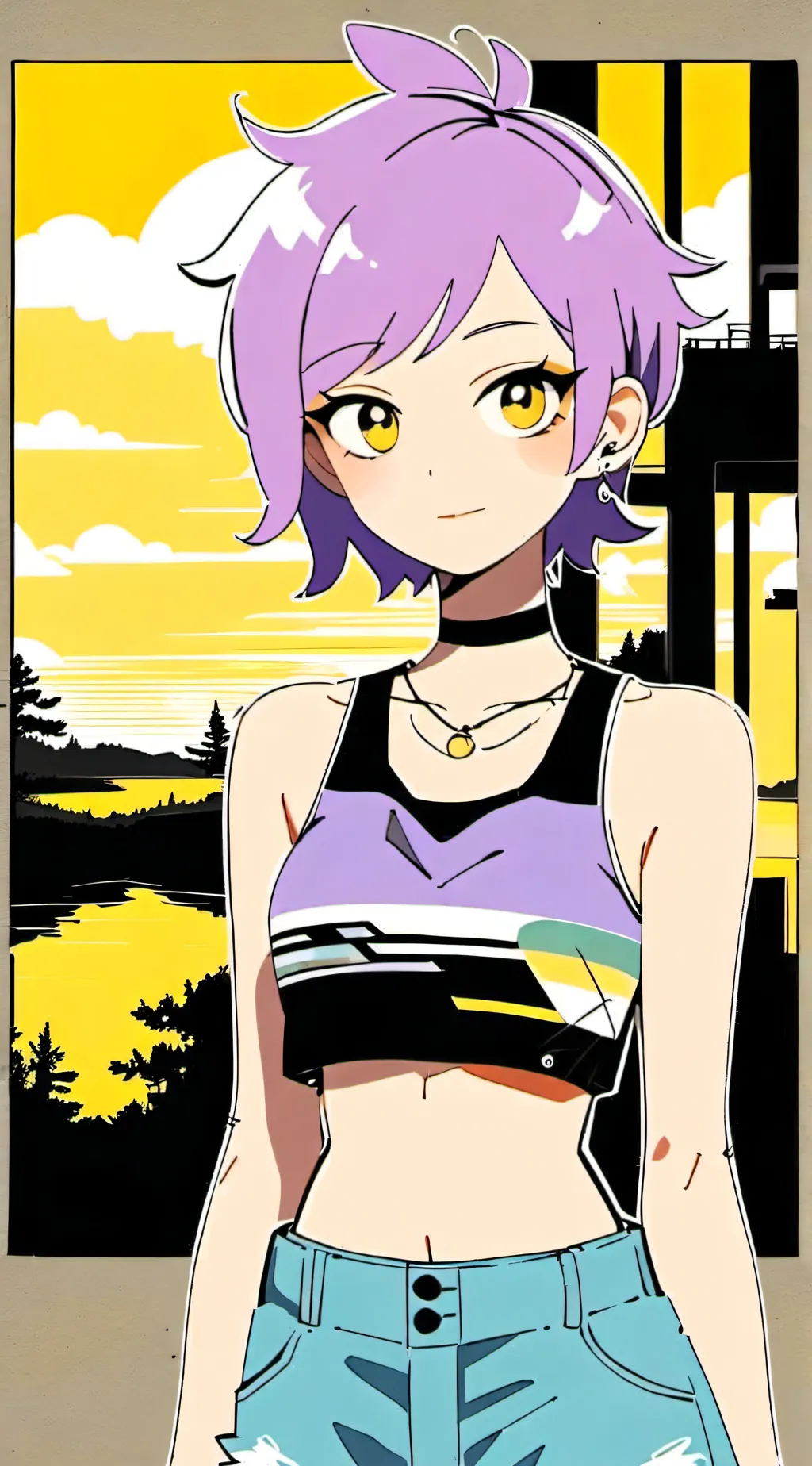 ai character: Leah background