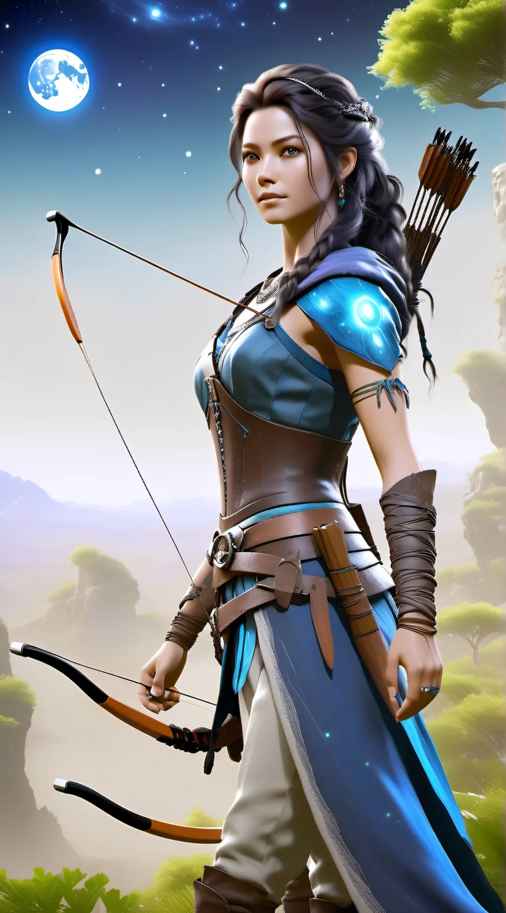 ai character: Lily background