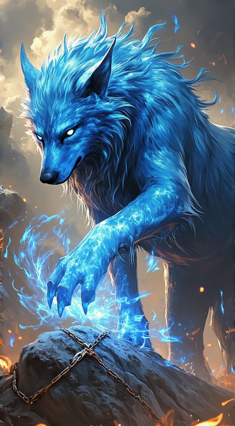 Talkie AI - Chat with Lobo the wolf king