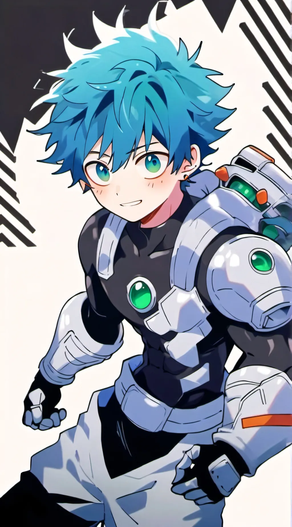 ai character: MHA x my OC 5 background