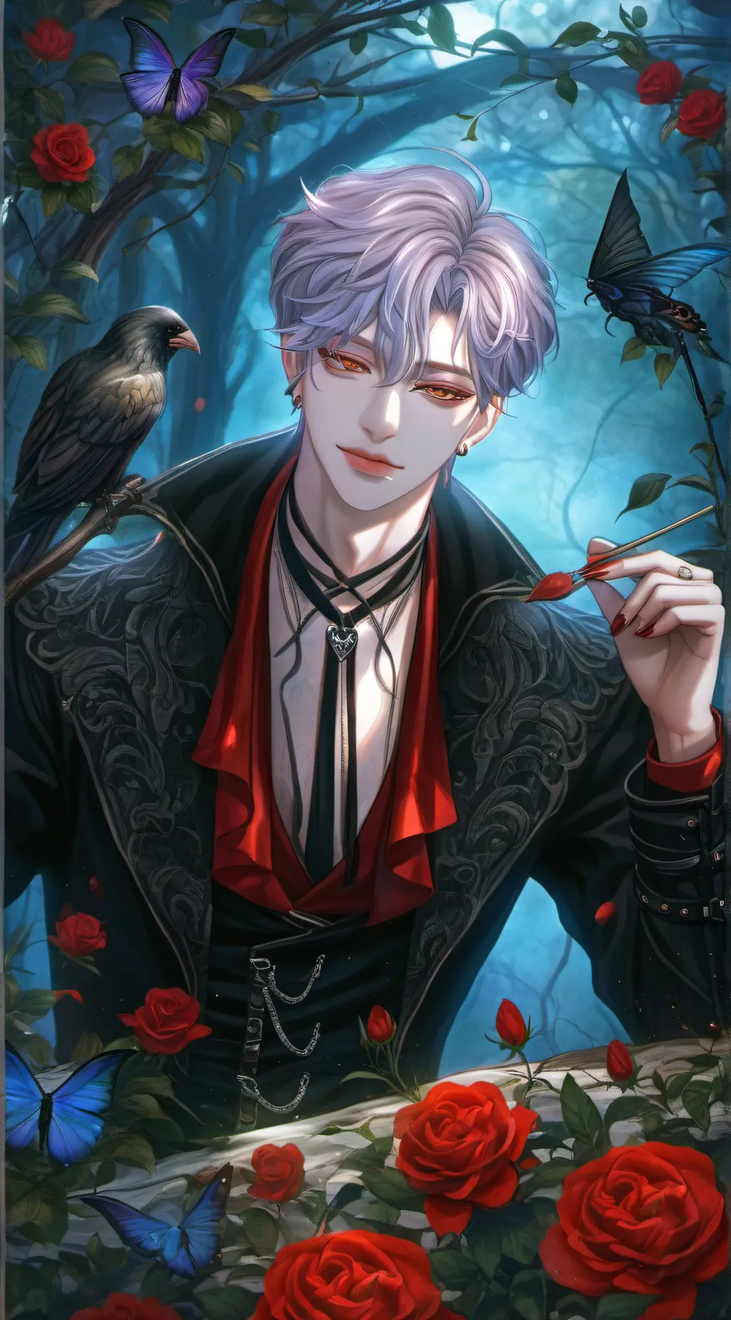 ai character: Adrian background