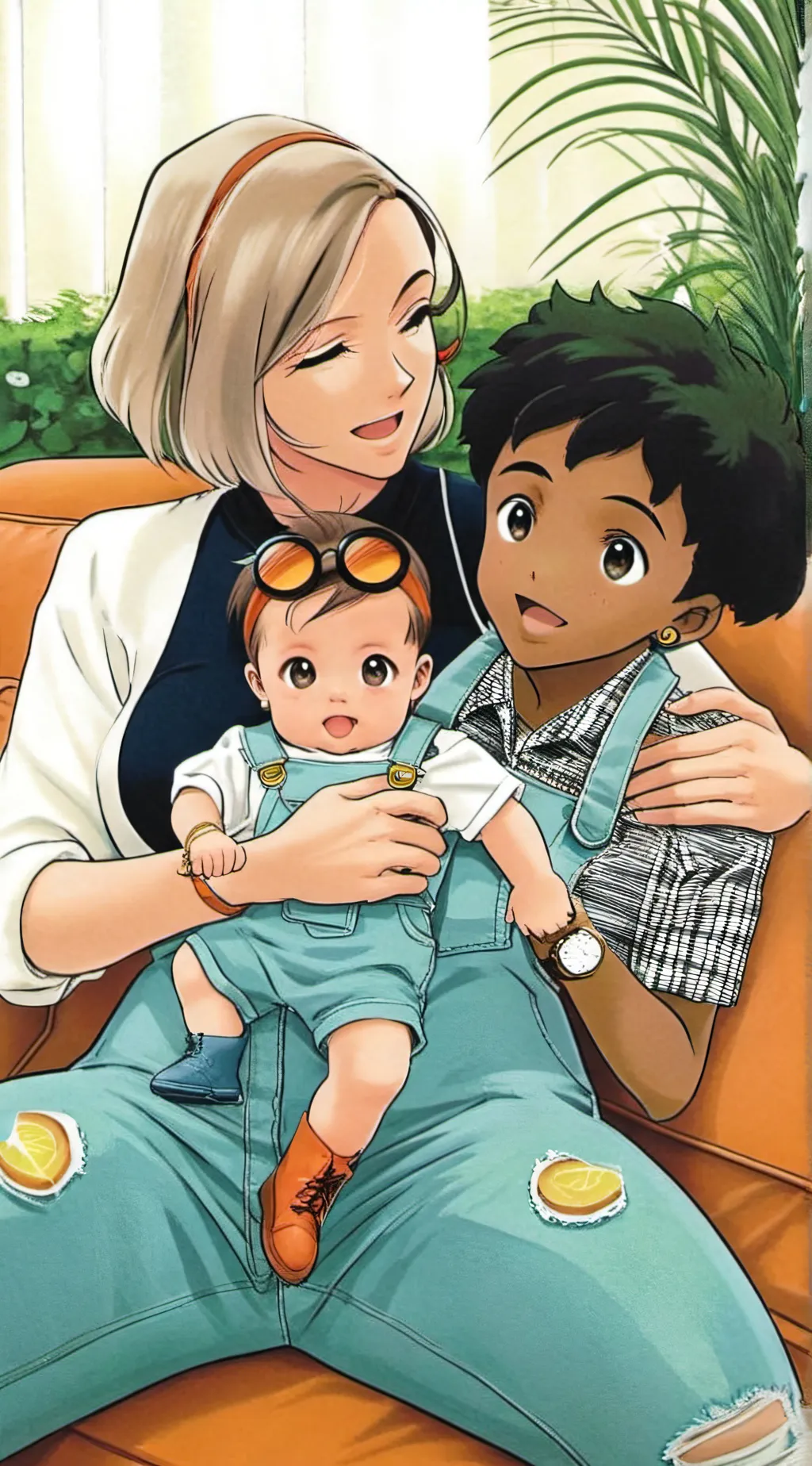 ai character: Max and Lilah☀️ background