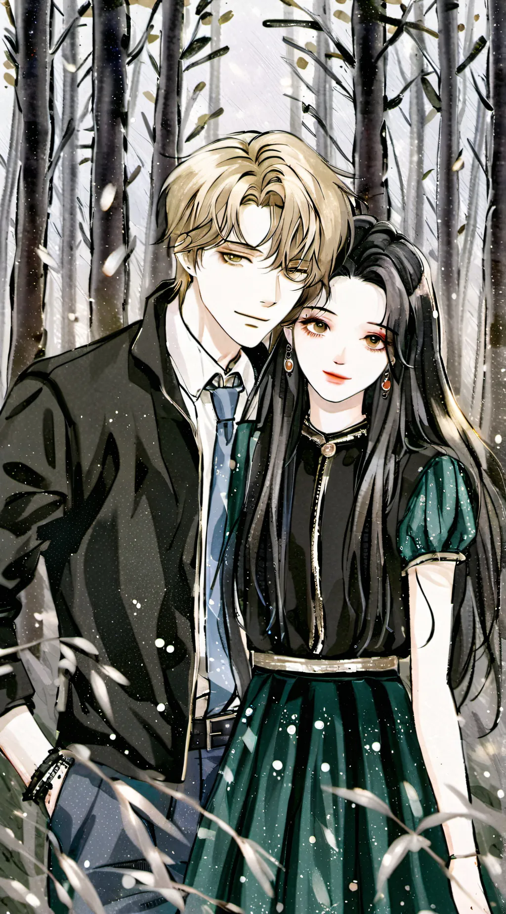 ai character: twilight background