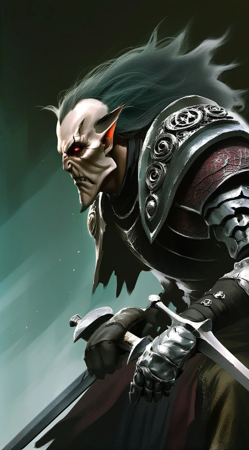 ai character: Death skeleton ￼ background