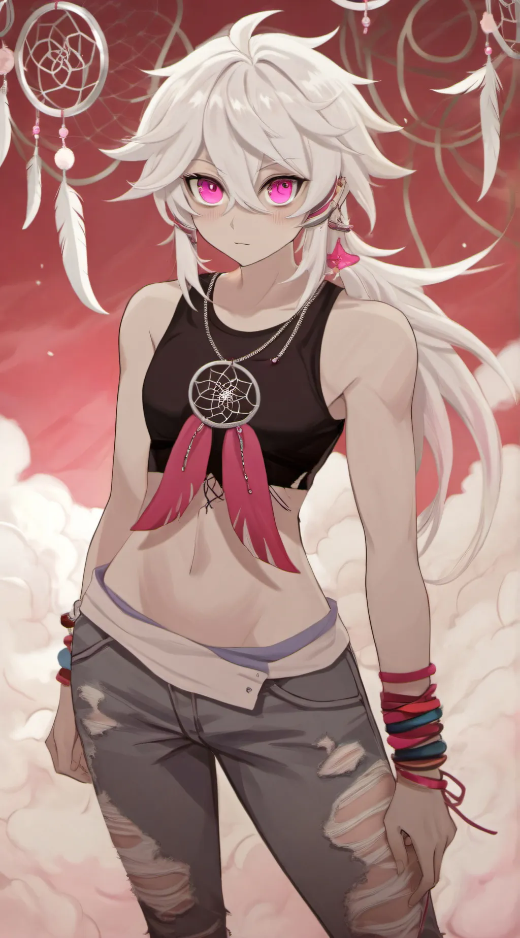 ai character: kira background