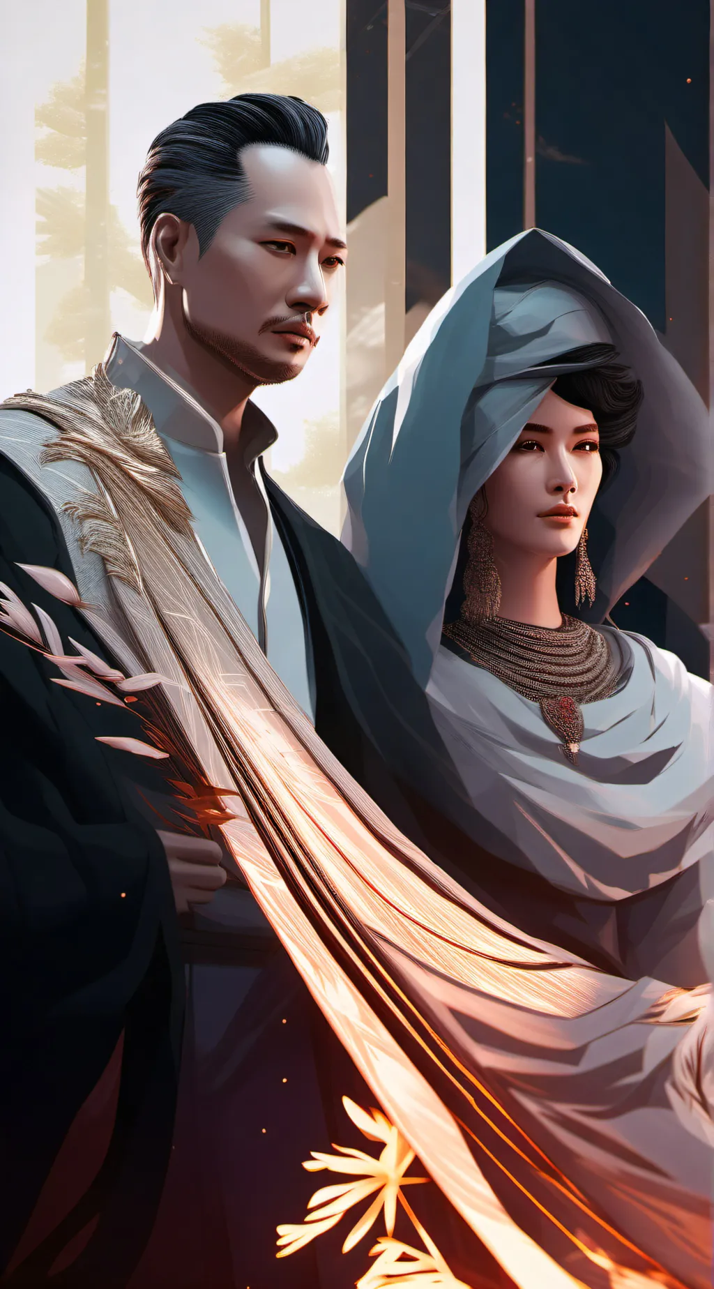 ai character: mac background