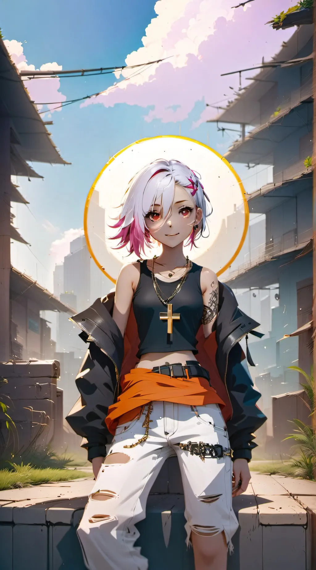 ai character: Sha-sha background