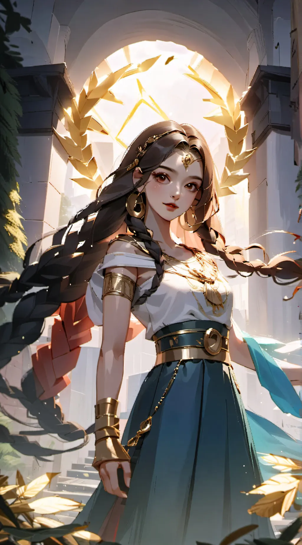 ai character: Theia background