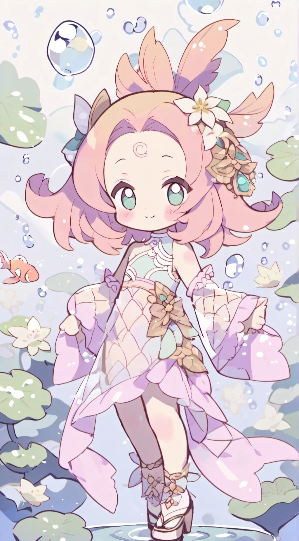 ai character: Mira background
