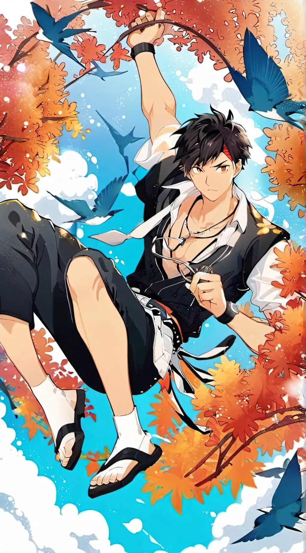 ai character: Haikyuu background