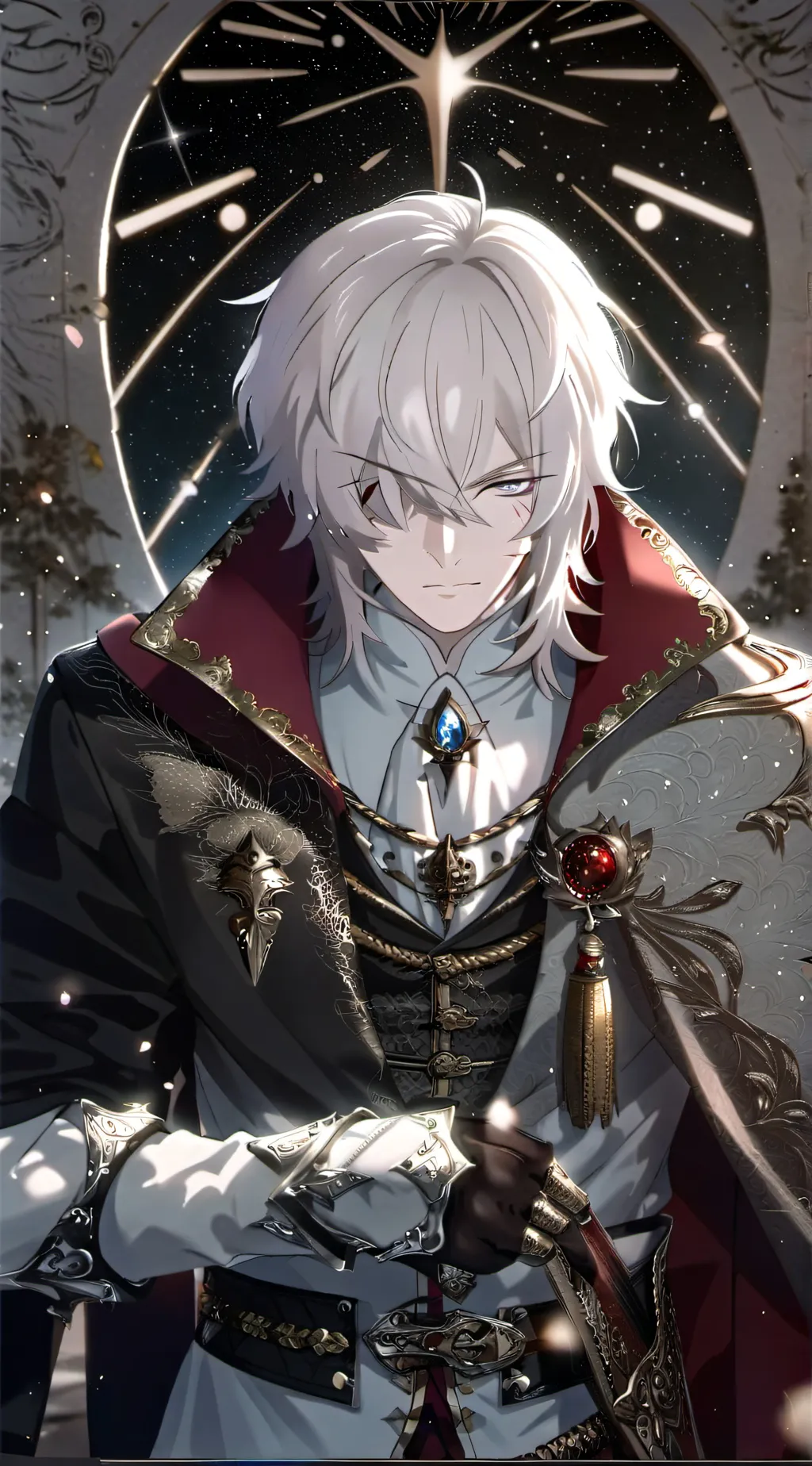 ai character: Jing luan  background