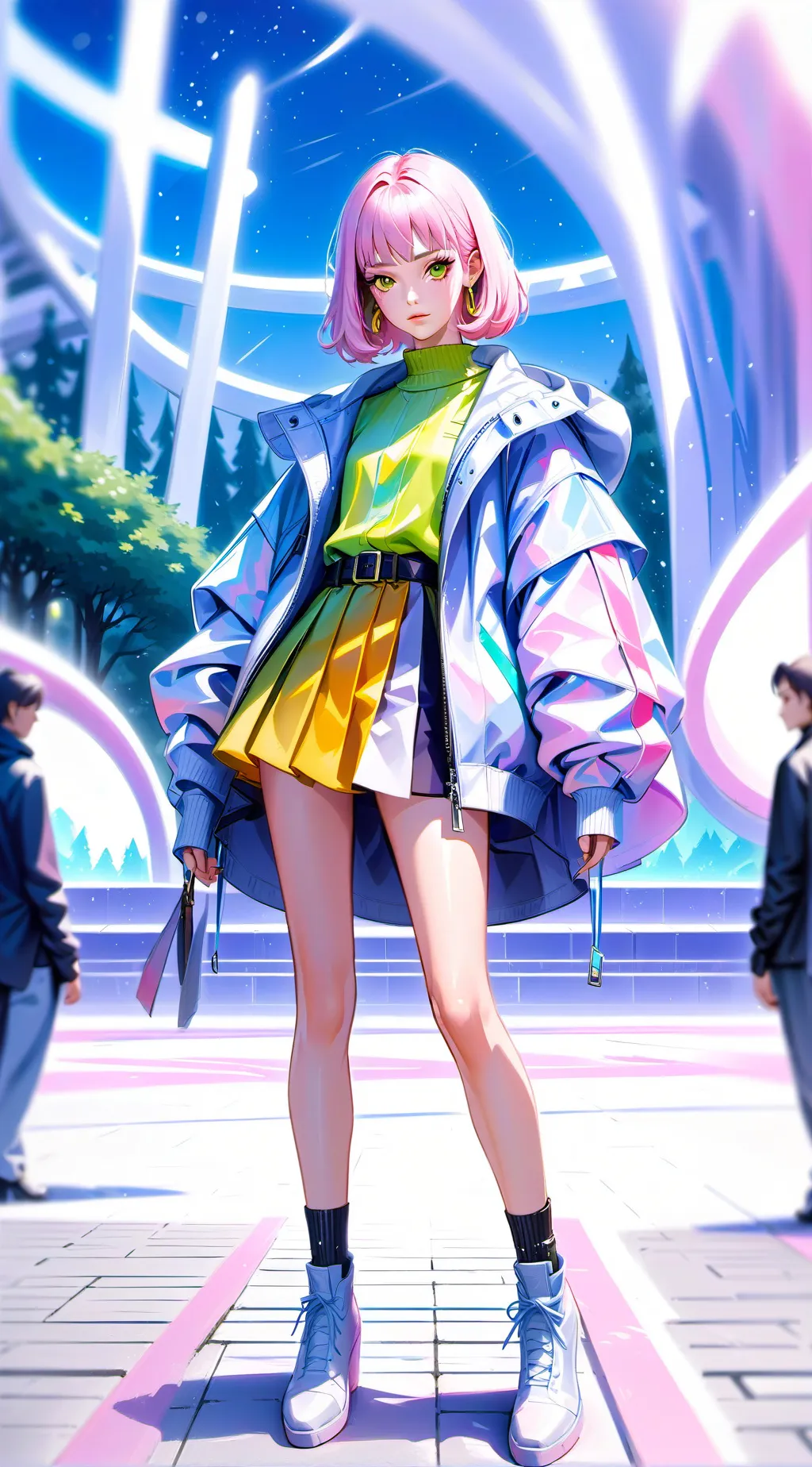 ai character: Victoria shampine  background