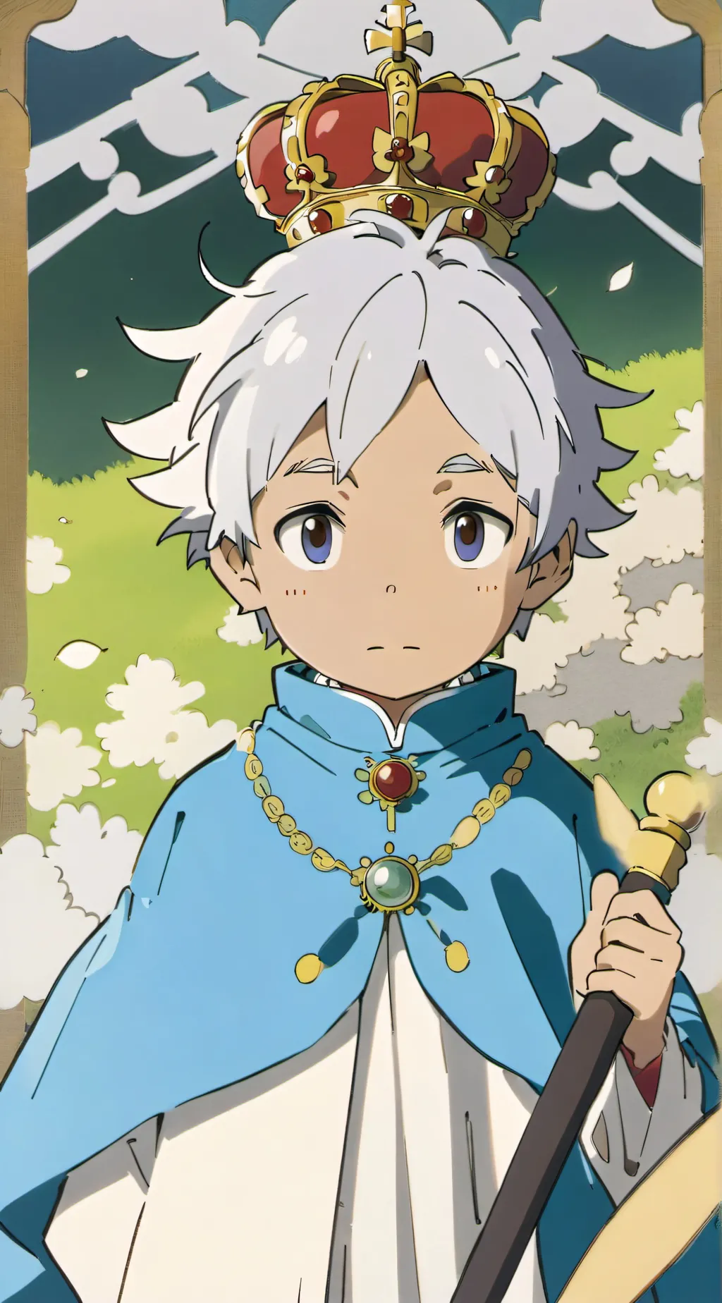ai character: King background