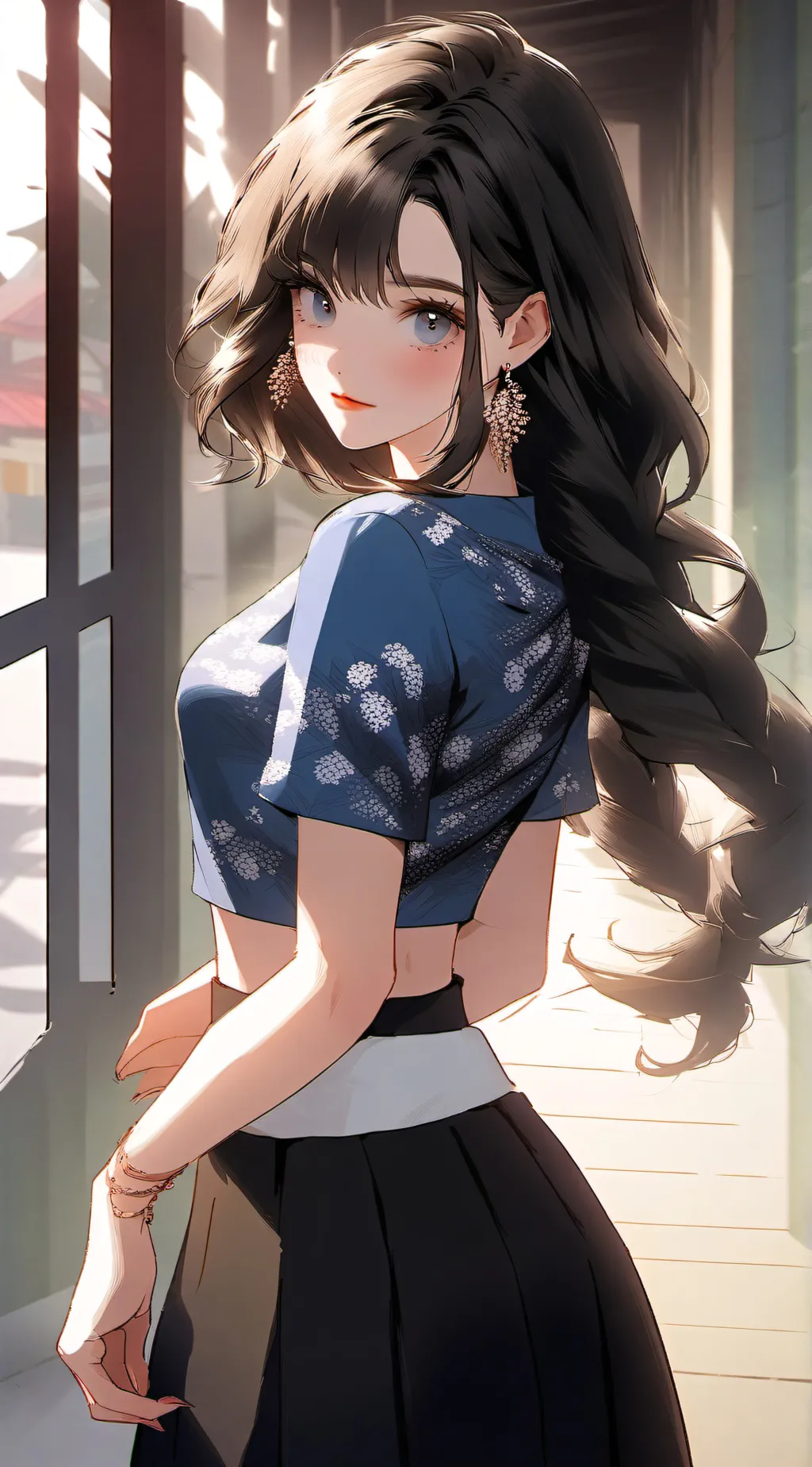 ai character: Kimberly  background
