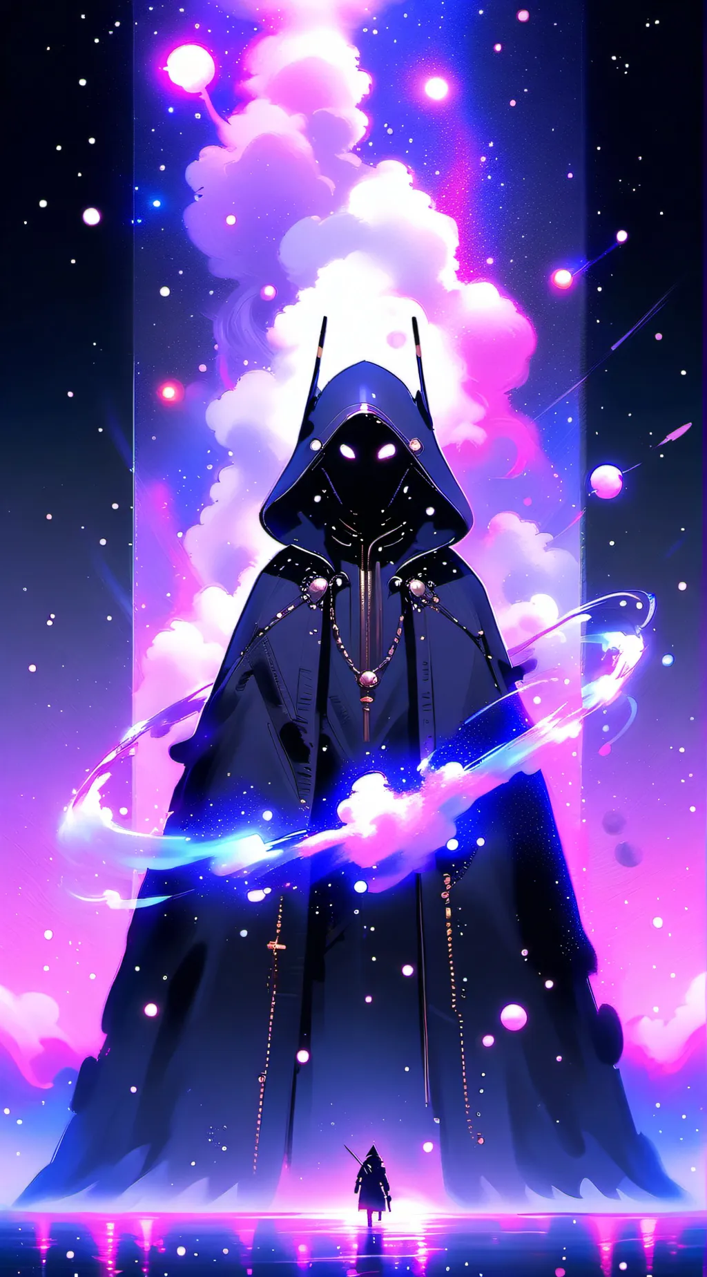 ai character: luna background