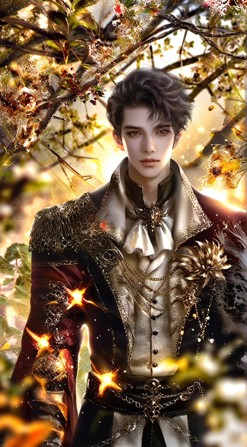ai character: „Carter”  background