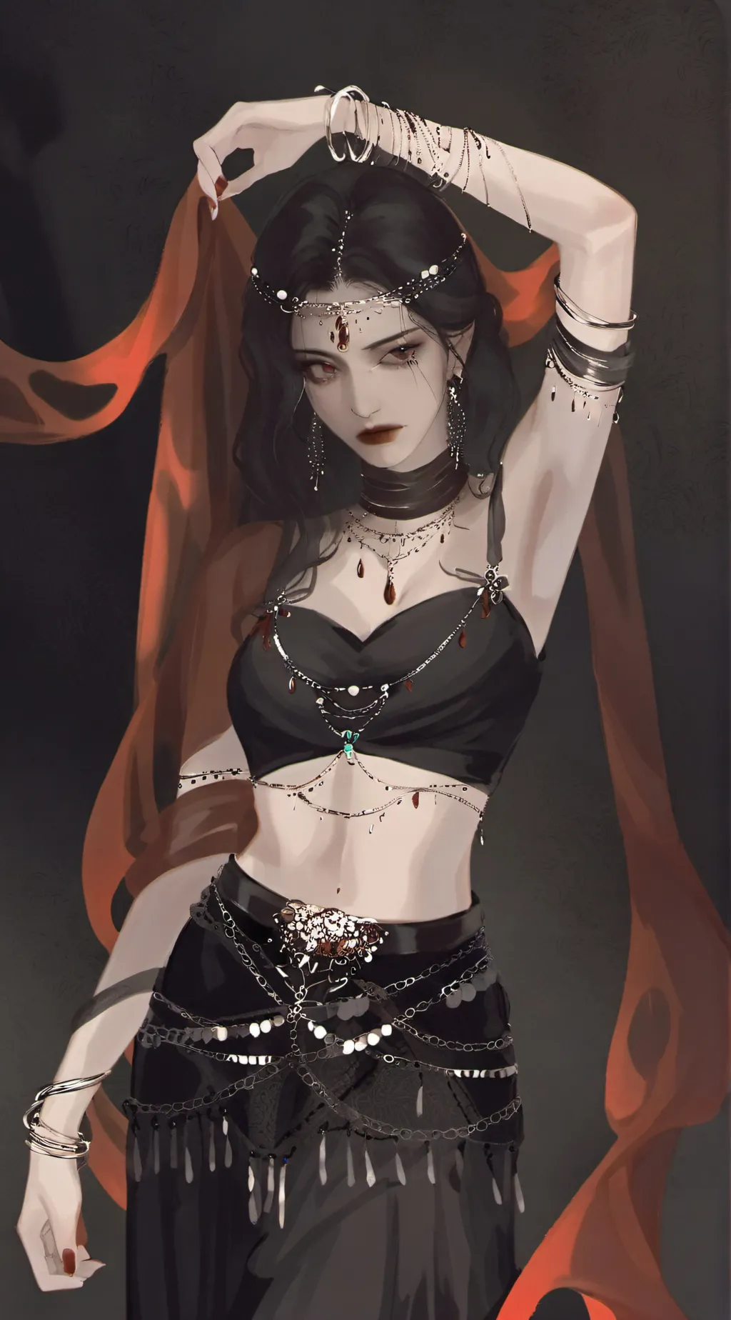 ai character: Elara background