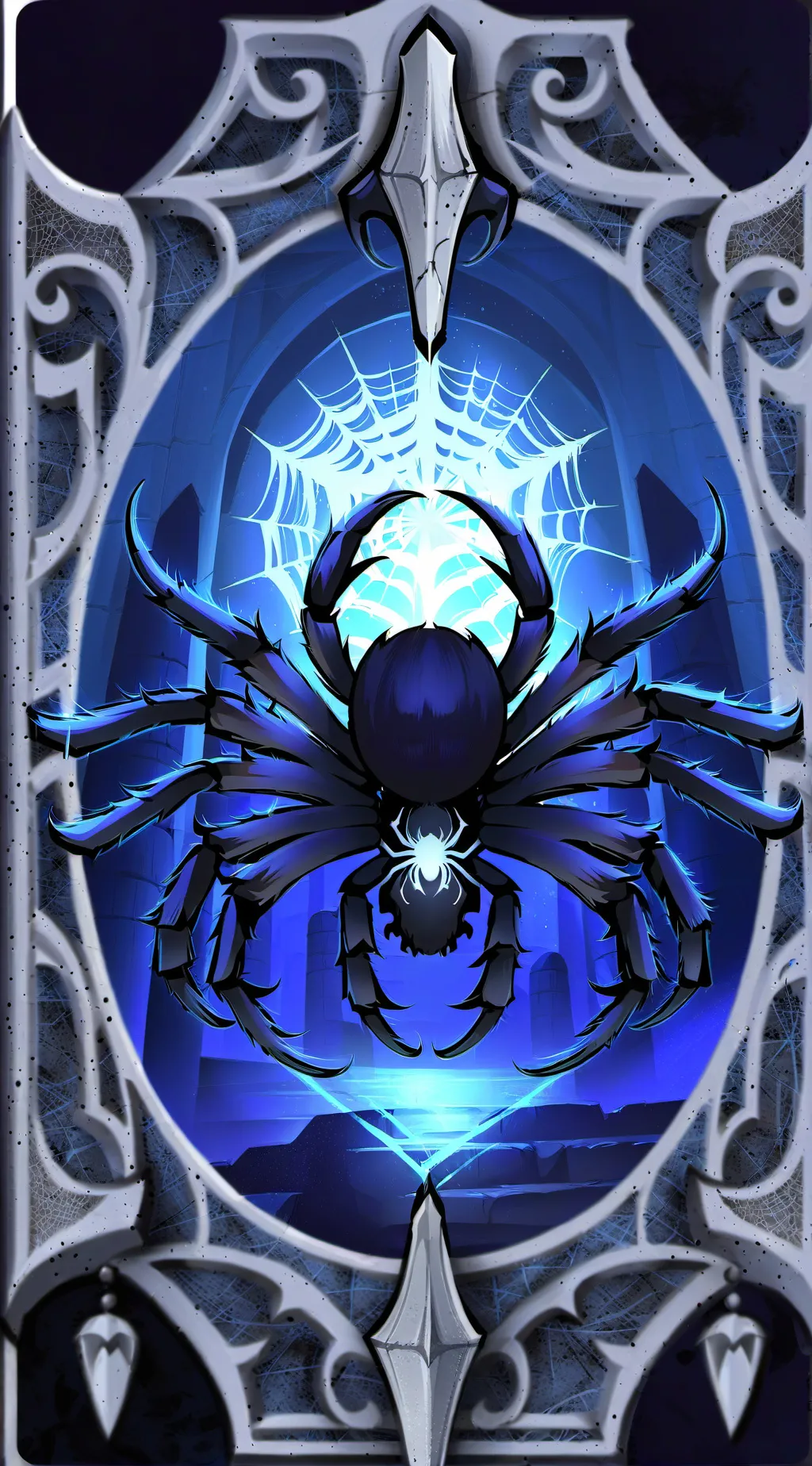 ai character: Spider background
