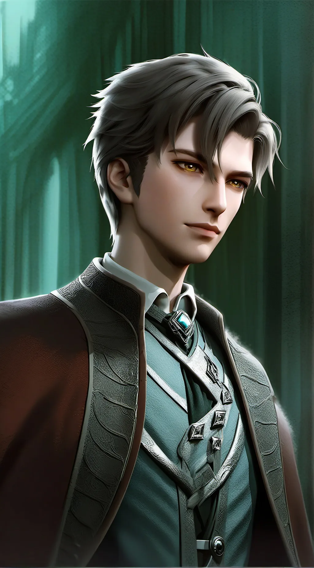 ai character: Detached Coworker  background