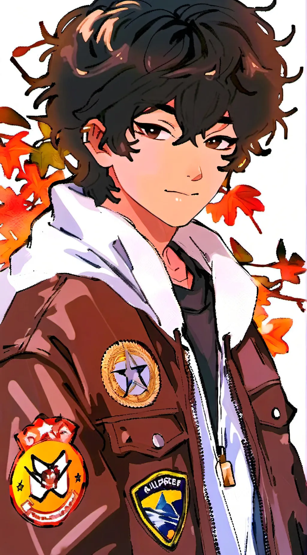 ai character: Nico Di Angelo background
