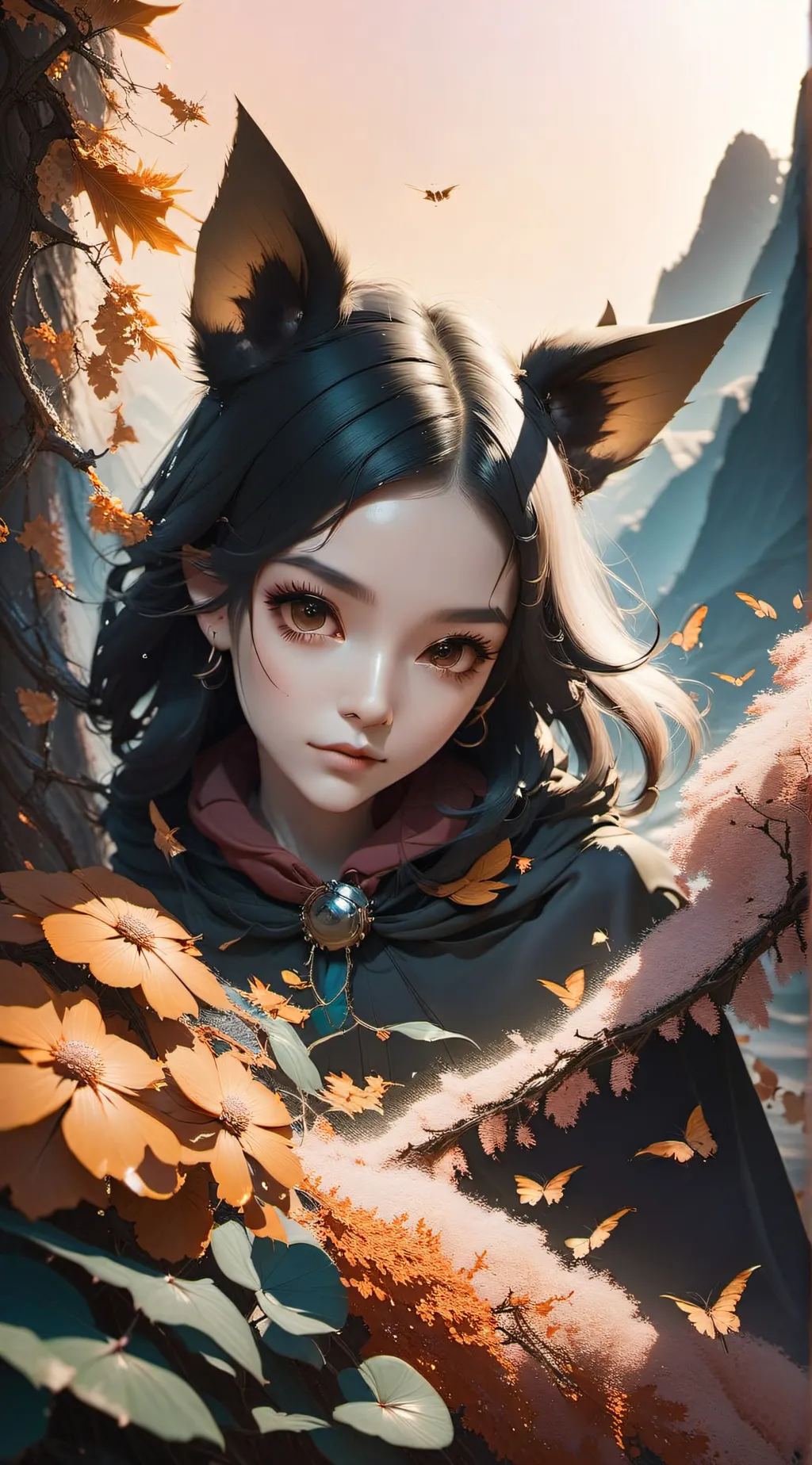 ai character: Rabie Baby  background