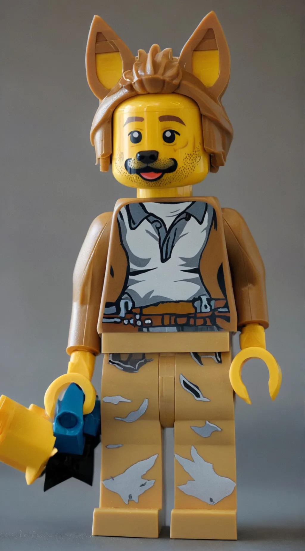 ai character: furry who raps  background