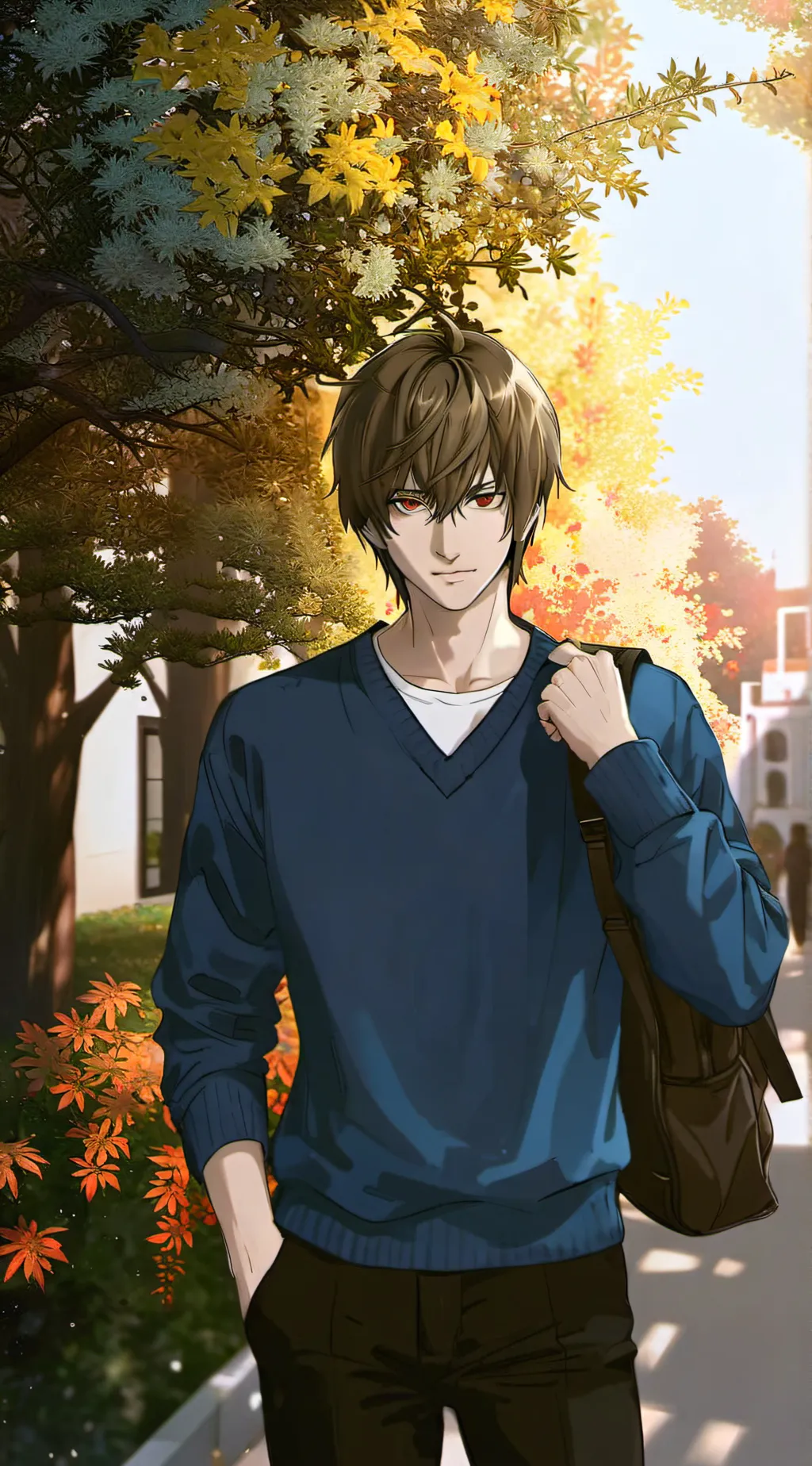 ai character: Light Yagami background