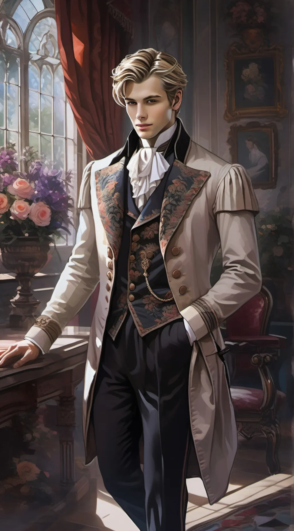 ai character: Cornelius Vaux background