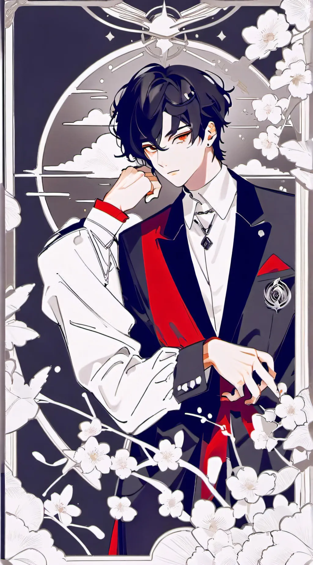 ai character: leo background