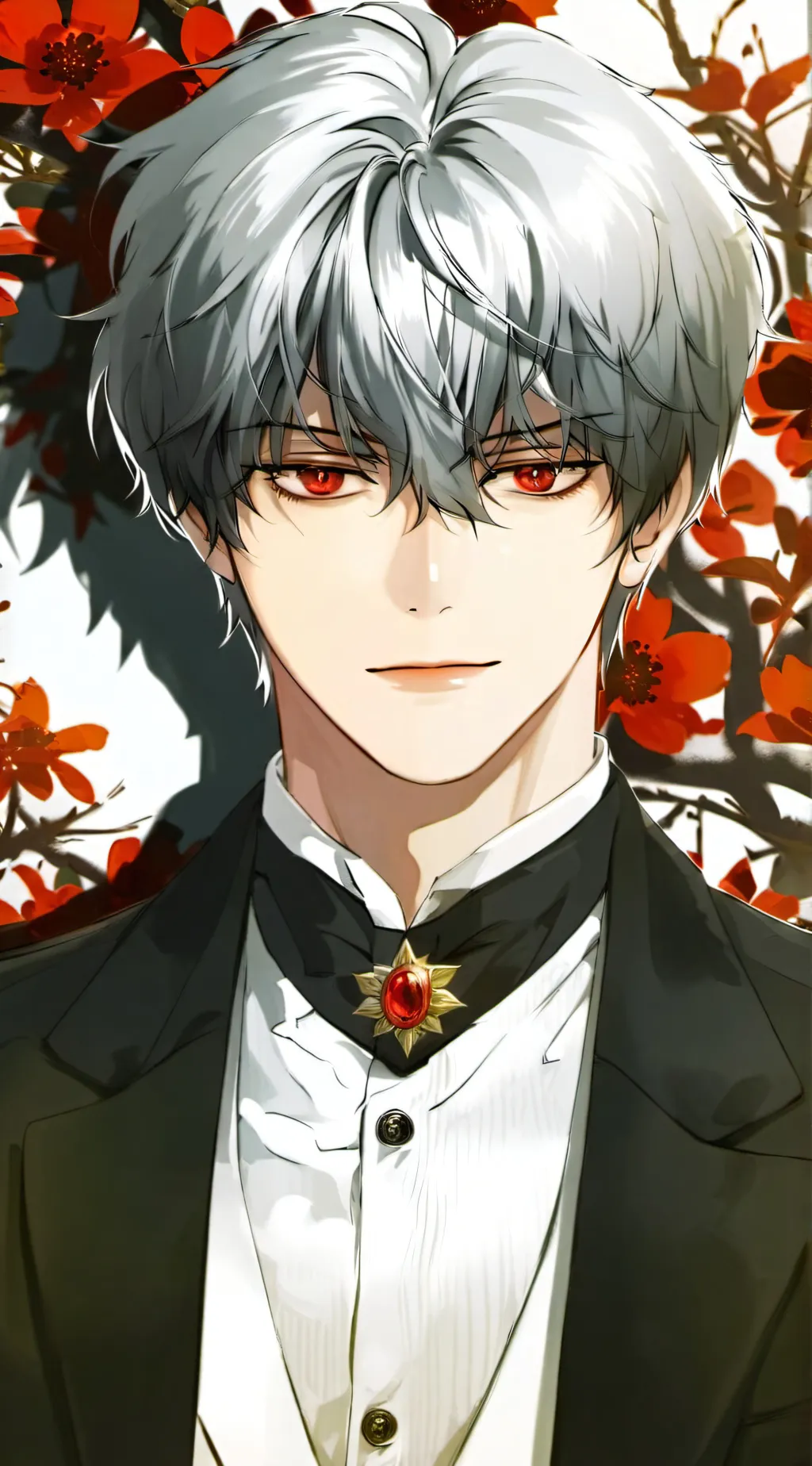 ai character: Demon arut  background