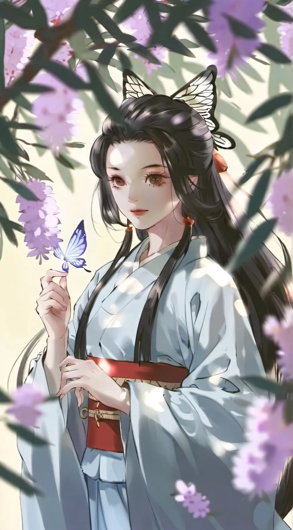 ai character: Kanae  background