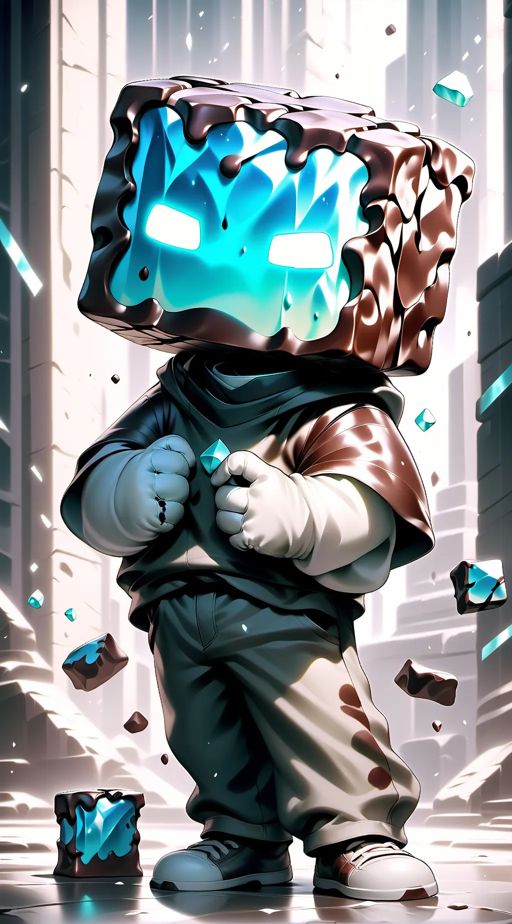 ai character: sans meme background