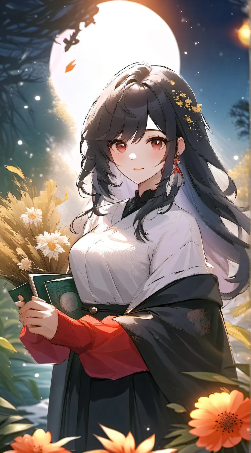 ai character: Mei Mei changing  background