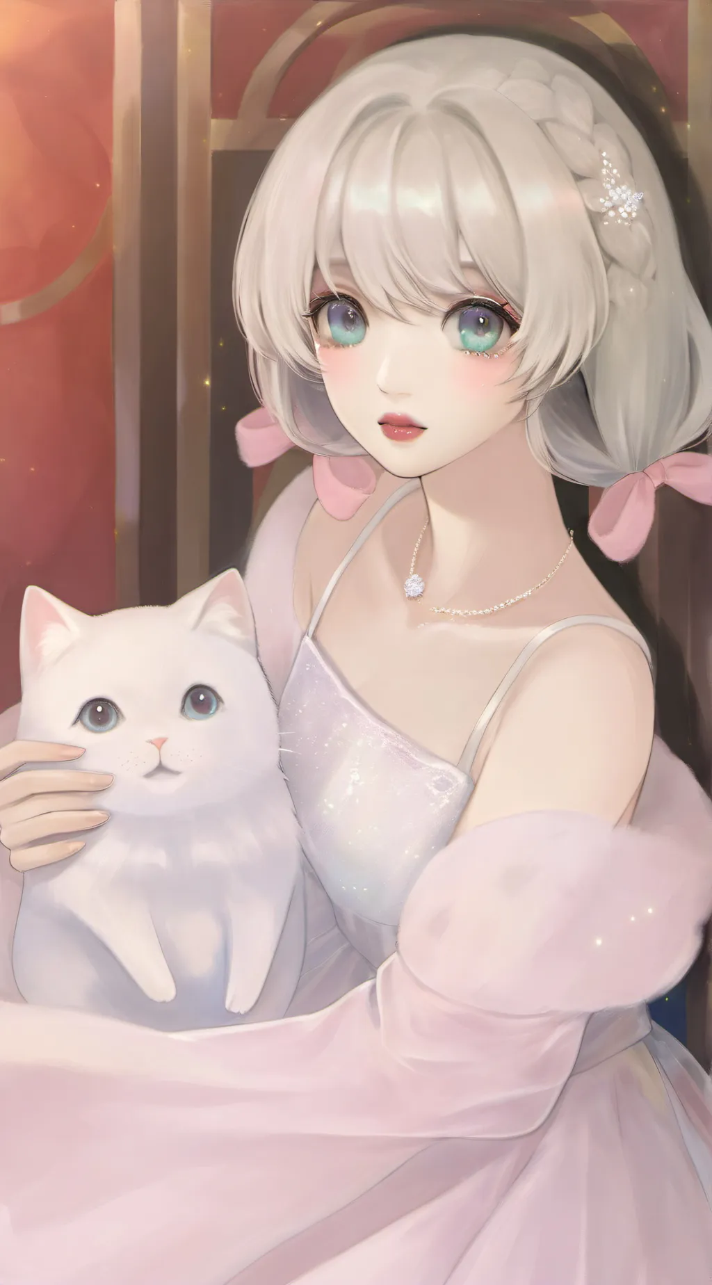 ai character: saray background