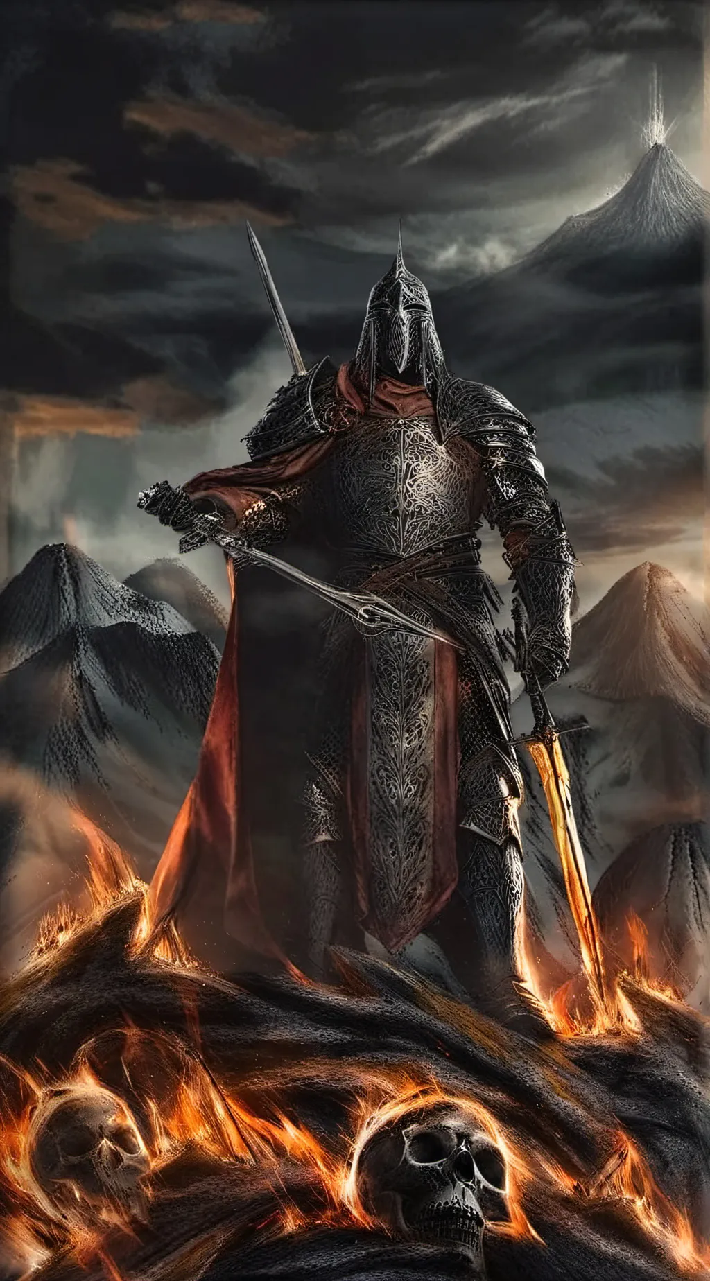 ai character: Sauron background