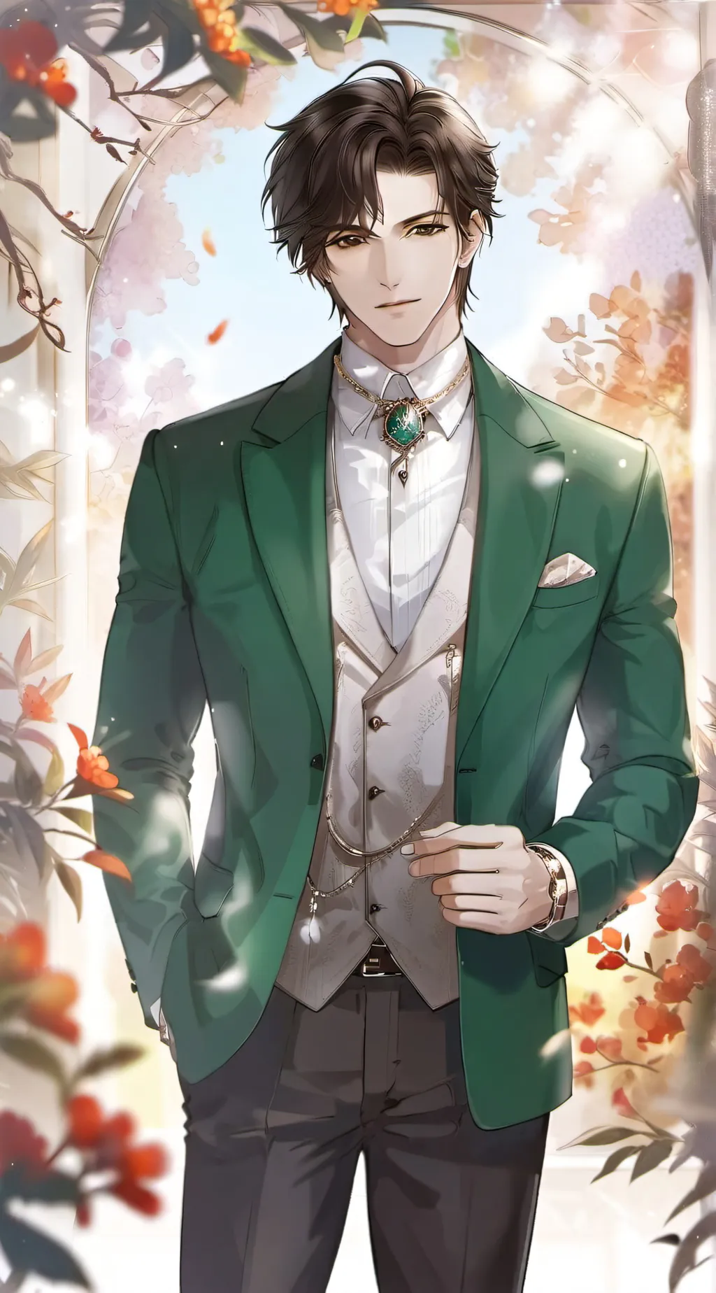 ai character: Adrian background