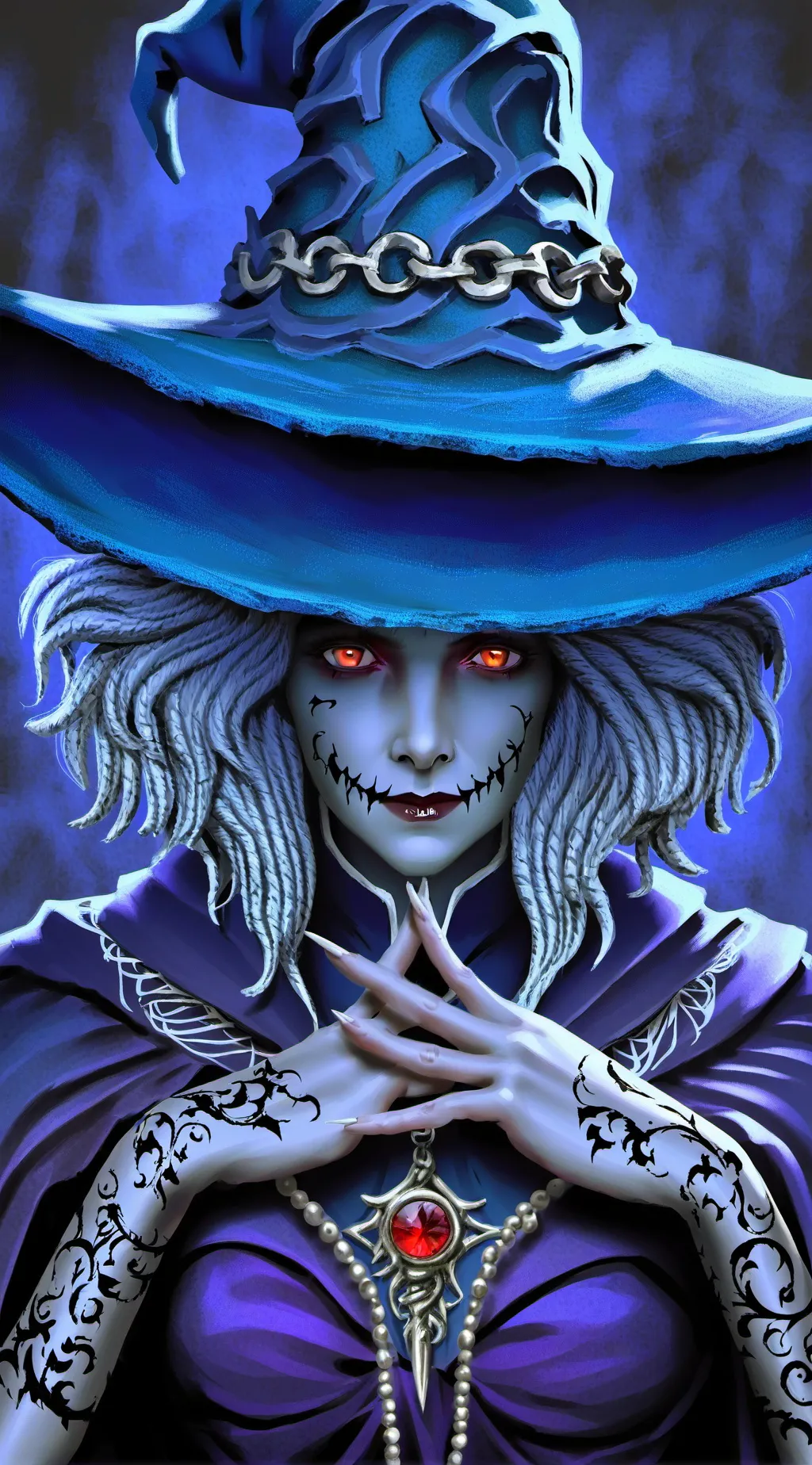 ai character: Belladonna background