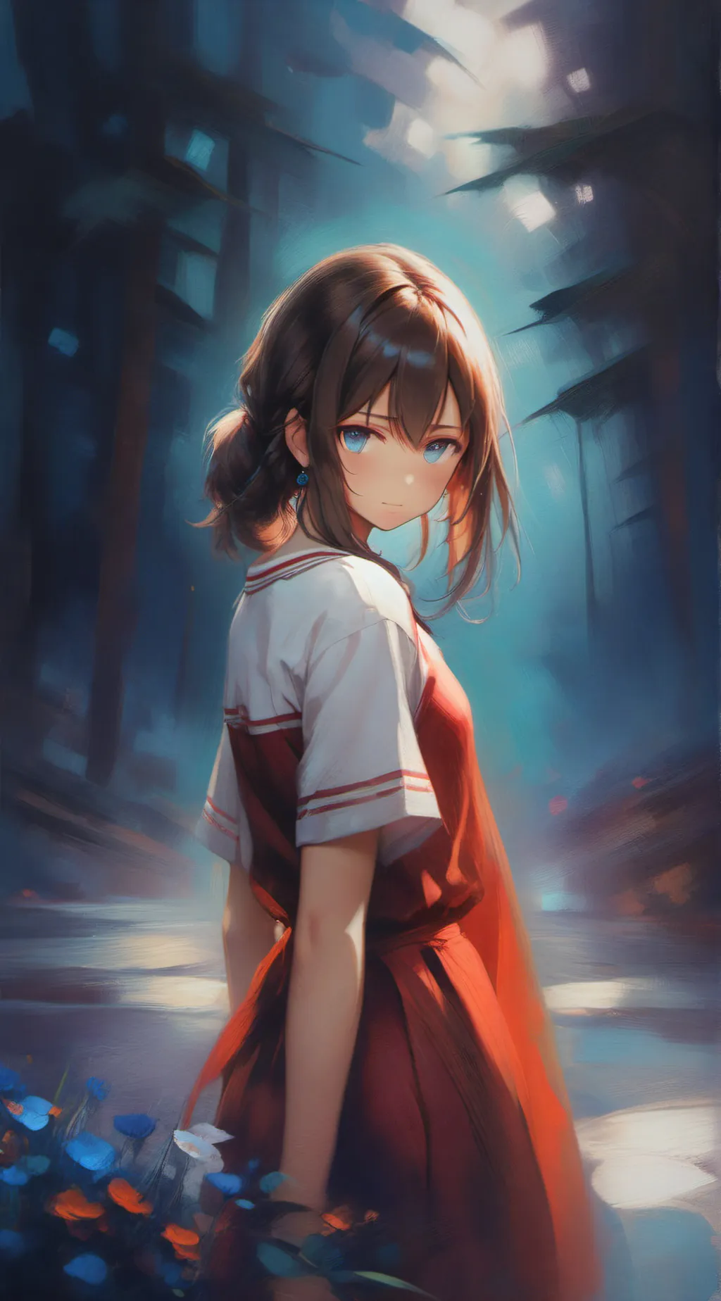 ai character: Lyra background