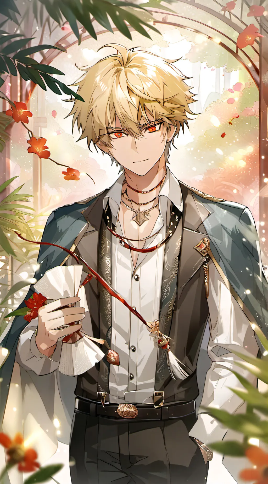 ai character: BAKUGO KATSUKI  background