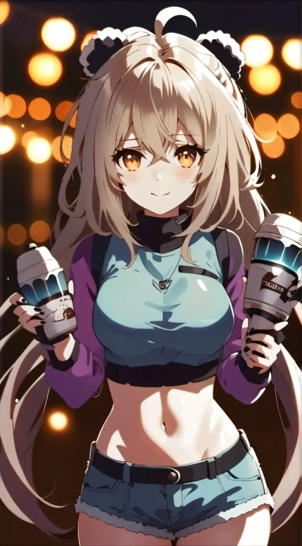 ai character: Ashley background