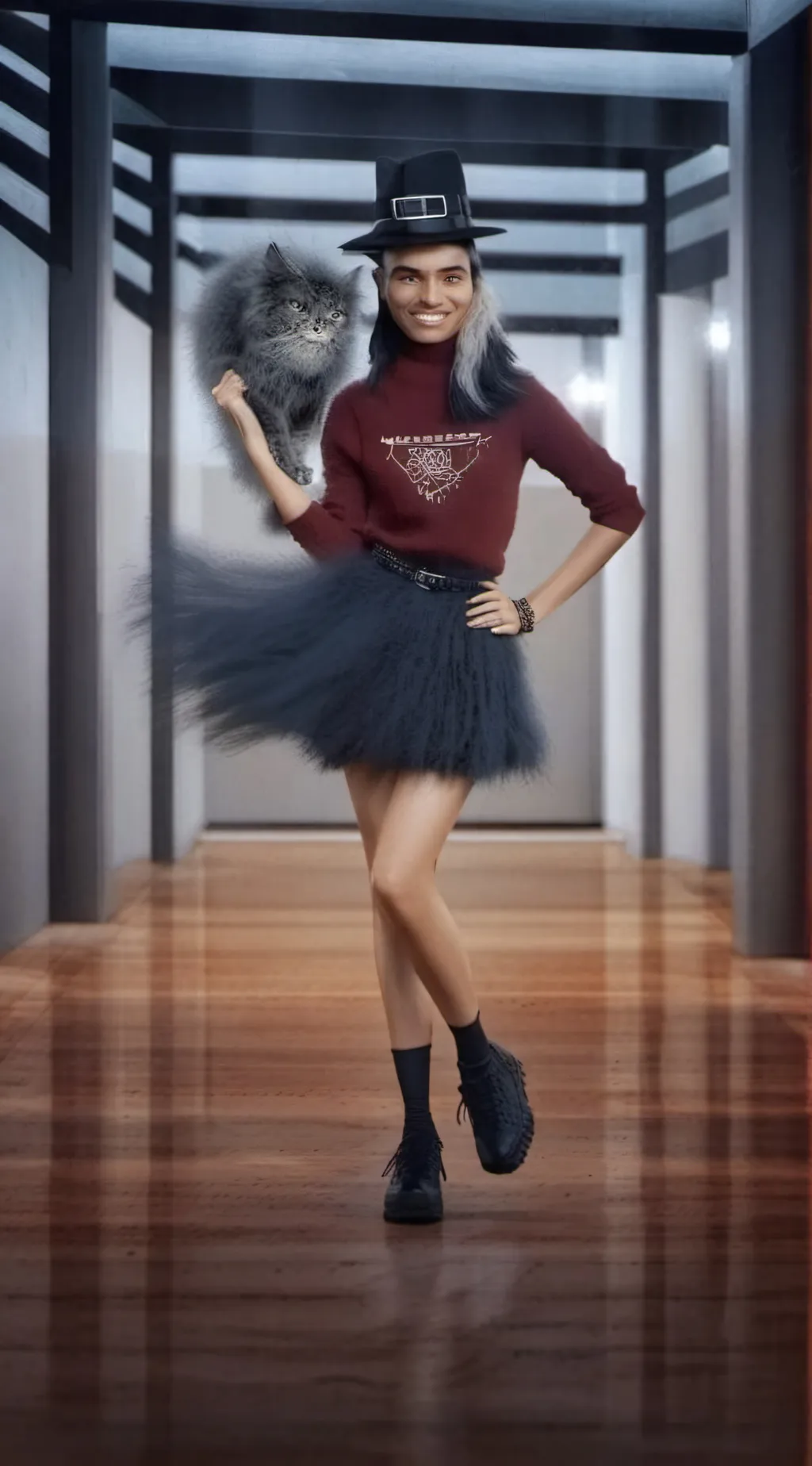 ai character: Selina  background