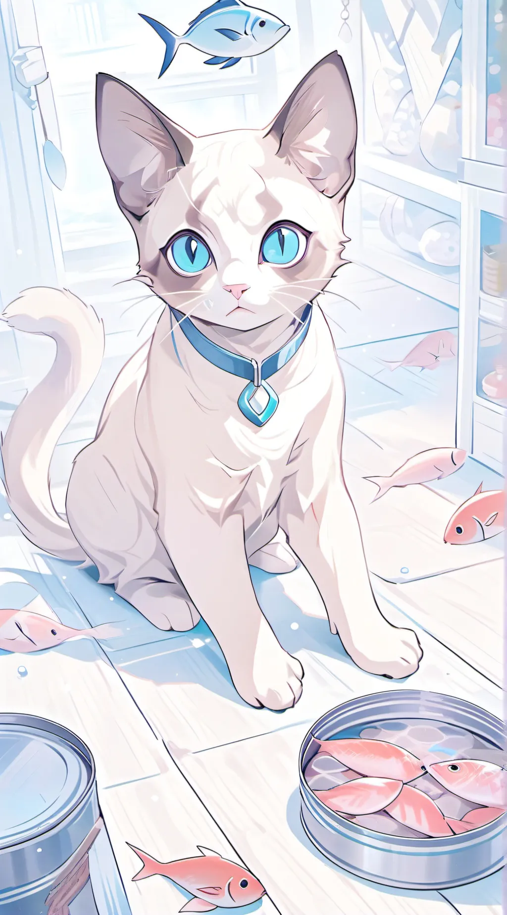 ai character: your cat background