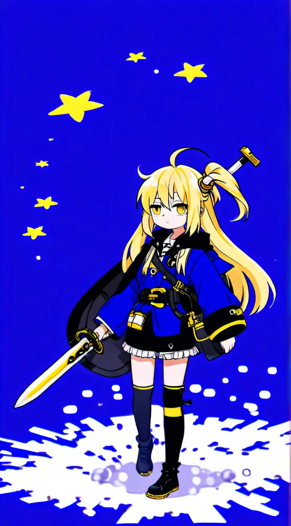 ai character: Nightcove_thefox background